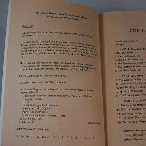 BLUE DEATH by Robert Morris The Intriguing Past and Present Danger 2008 PB - Picture 7 of 7